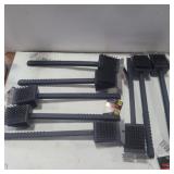 8 new grill brushes