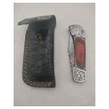 Pocket knife with case