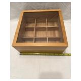 New wooden display shadow box