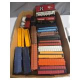 vintage plastic HO scale model train freight