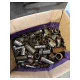 22 pounds of steel sockets and extensions mixed