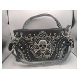 Punk Gothic skull purse new
