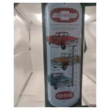 1958 Chevy metal thermometer