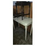 Small wooden hall table and side table