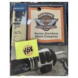 Harley Davidson black Switch housing set,