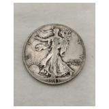 1943 walking liberty half dollar