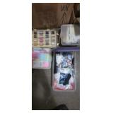 Thread , elastic strips.And other sewing