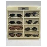 Performance Eyewear display case w/ 8 NEW
