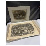 vintage 19th-century issues of Harper's Weekly: A