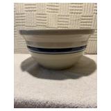 Roseville friendship, pottery 6 quart blue