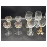 Winnie the Pooh stemmed wine glasses & vintage