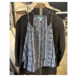 Four womenï¿½s short sleeve shirts, small, medium,