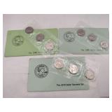 1997 1980 Susan B Anthony dollar souvenir sets