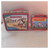 1997 mickey mouse lunch box no thermos and 1