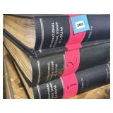 Stack of 3 International Postage Stamp albums,