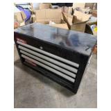 4 drawer metal tool chest, specifically a middle