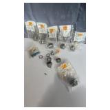 1 inch non-metallic clamp connector (new) & water