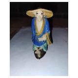 Chinese Shiwan mudman figurine.