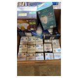 Viri bright 40watt LED builds, GE relax LED