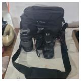 Canon rebel t6 digital camera with lens 18-55mm