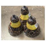 (3) New Audubon Friends Sunflower Feast Bird