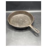 BSR cast iron skillet w/heat ring marked 8 X, 10'