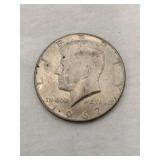 1967 Kennedy half dollars