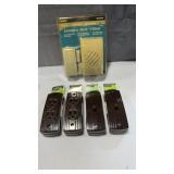 Leviton grounding outlets, single pole switch, &