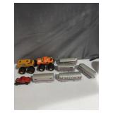 Midgetoy die-cast Amtrak Superliner streamliner
