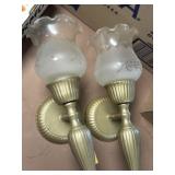 Pair of wall sconces