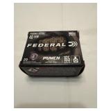 Federal 40 S&W JHP ammo 20 rounds