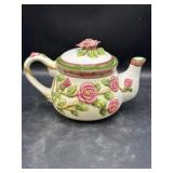 Harry & David limited edition ceramic teapot,