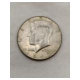 1967 Kennedy half dollar
