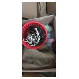 Thread holders , electric cords and crafting