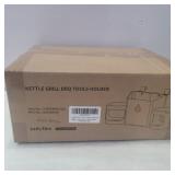 Sealed Kettle grill BBQ tool holder