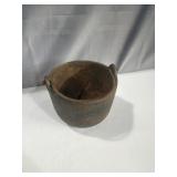 vintage or antique cast-iron melting and smelting
