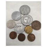 Foreign coins
