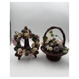 Chocolate Easter Decor (not real Chocolate) Lot