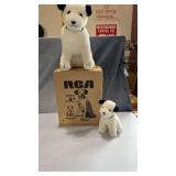 vintage 1992ï¿½1993 Dakin RCA Nipper and Chipper