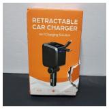 new  Retractable car charger 4 and 1 solution
