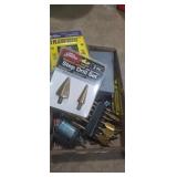 Drill bit assortment,  step drill bits (new),