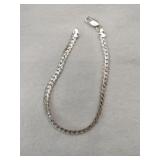 Silver bracelet Marked 925.     .290oz