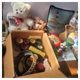 Candles, stuffed animals, tins, and more