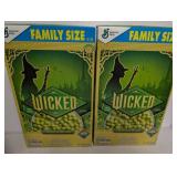 2 FAMILY SZ Cereal Double WICKED In date & date