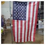 50 star American flag nylon 60in x 34in