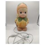 Precious moments pumpkin light