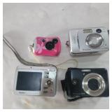 Kodak easy share c875, fujifilm a350 and 2 other