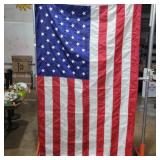 50 star Valley forge nylon American flag, 4x6'
