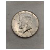 1964 Kennedy half dollar