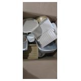 Microwave kitchenware and electric skillet